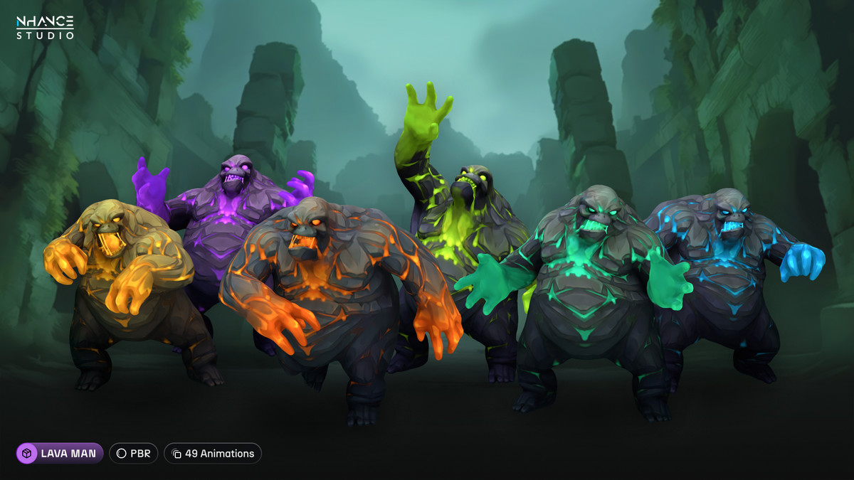 Stylized Fantasy Elementals Bundle