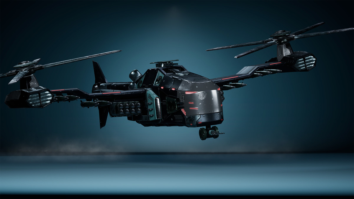 Sci-Fi Transport - Military Helicopter