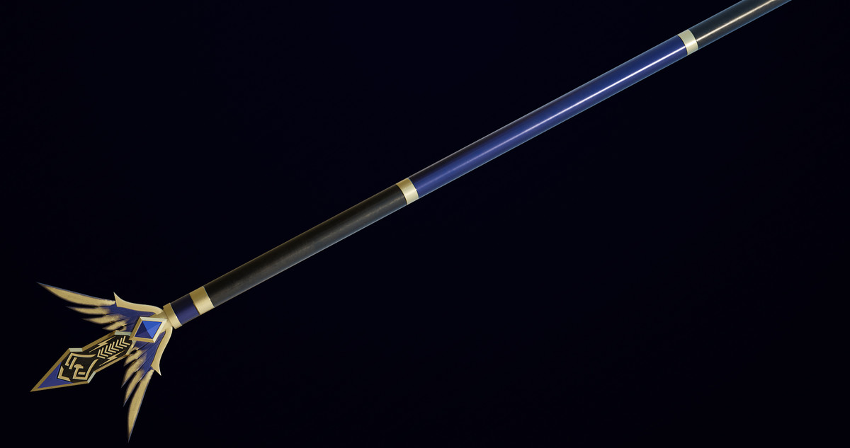 Fantasy Trident 05 URP HDRP Textures
