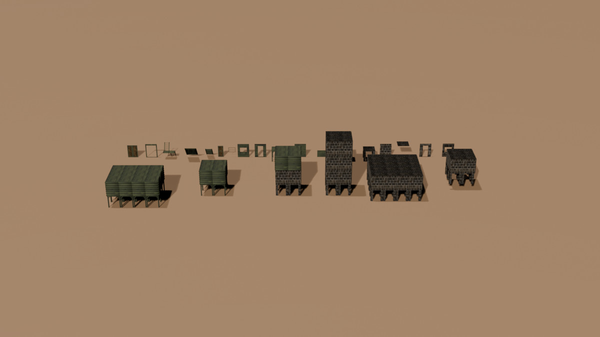 Apocalypse, Modular, Building Kit