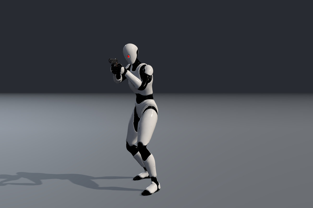Female Pistol Animation