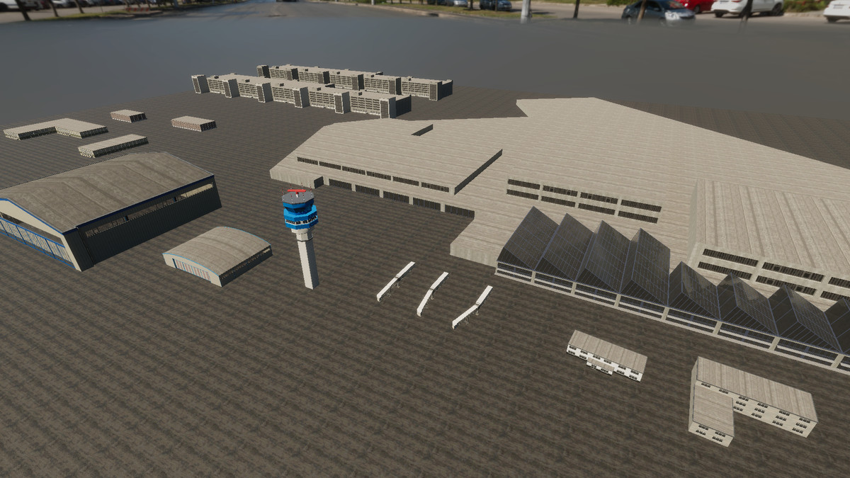 Airport buildings