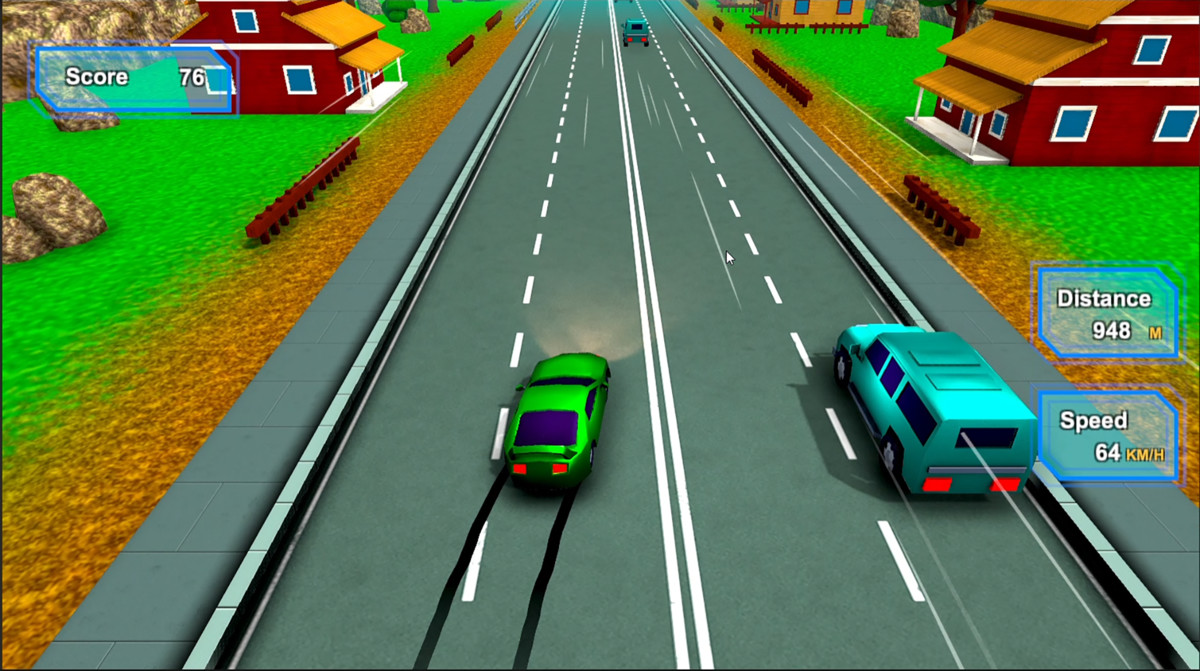 Traffic Drift 3D - Game Template