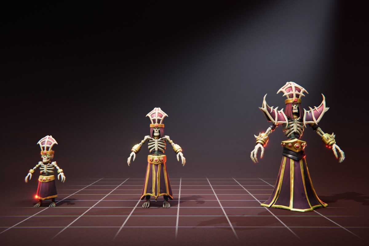 Skeletons Ultimate MegaPack- 13 Families + Boss - 37 Characters + Animations