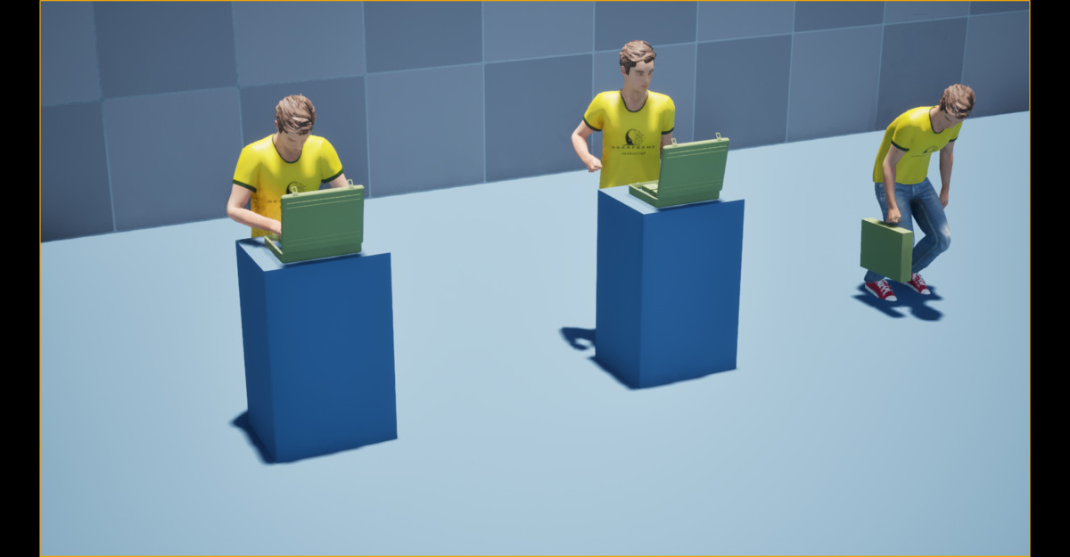 Bomb Placement Animation