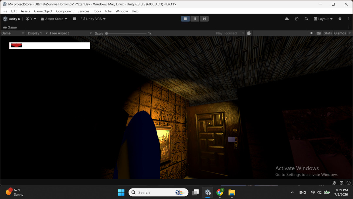 Ultimate Survival Horror Cinematic Third-Person Template