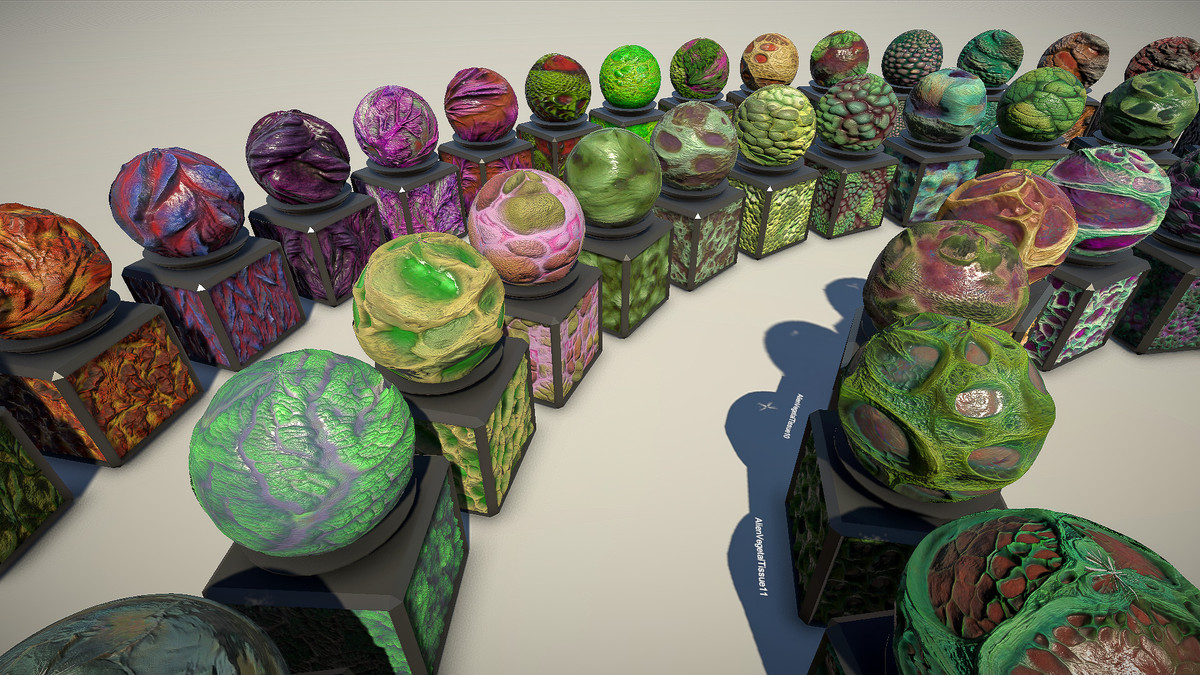 Alien Nature Materials - Vegetal Surface
