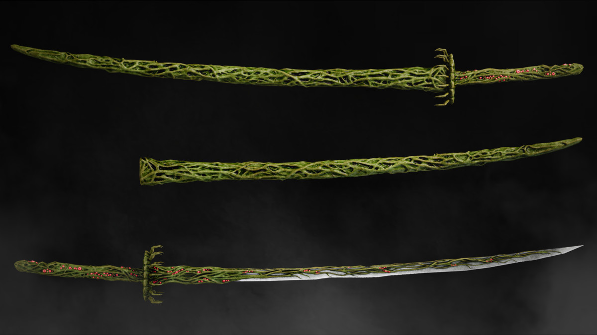 Dark Fantasy Katana