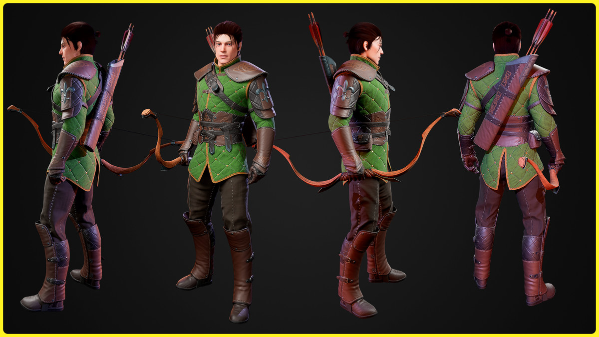 Fantasy Character 02 — Archer