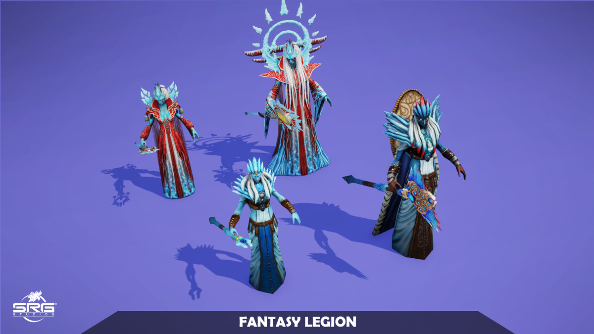 Ultra Legion - Sci Fi & Fantasy 3D Character Mega Pack