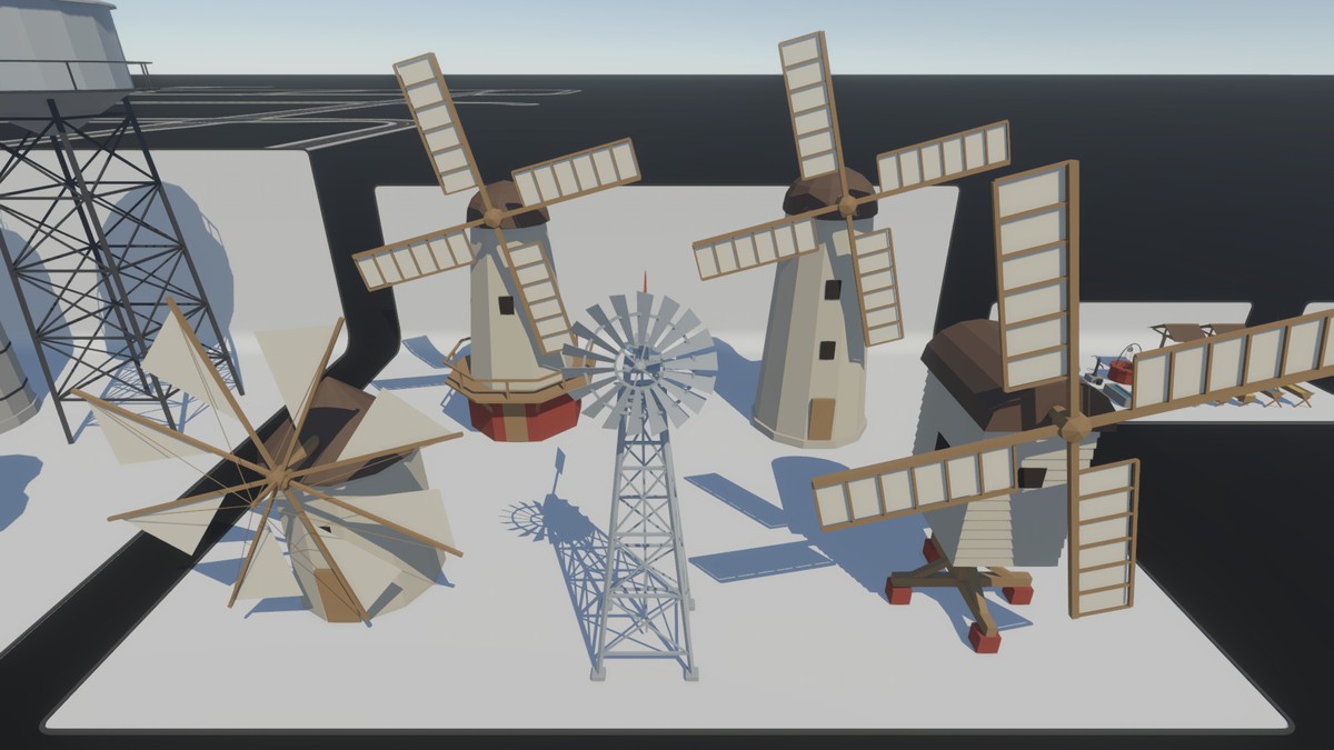 Low Poly Props Library – Forest, Sea, Town, Farm & More