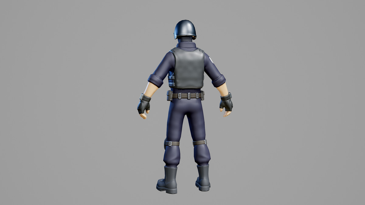 Police rifleman