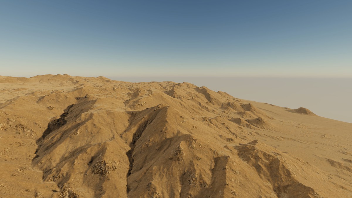Mojave National Preserve Real-World Terrains 4K