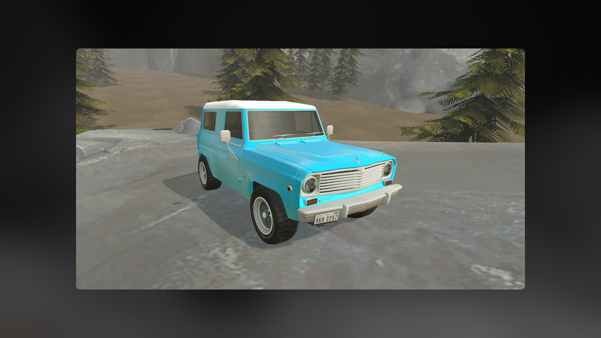 Simple Offroad Physics Controller - 4x4 Vehicle, Axle Suspension, Crawler