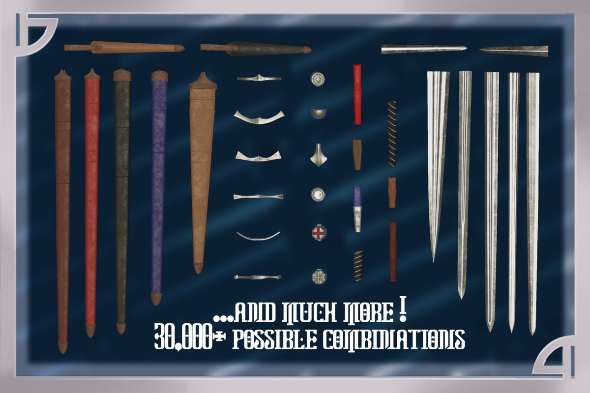 Modular Medieval Weapons vol. 1