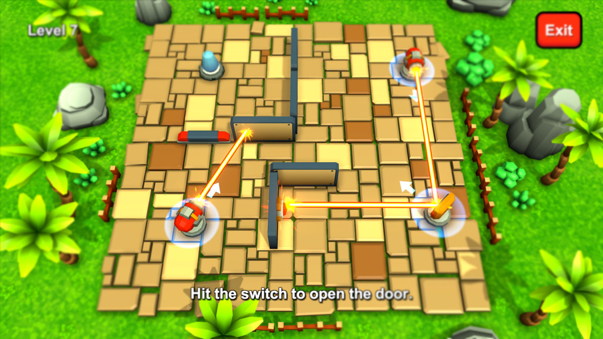 Puzzle Laser Aiming 3D - Game Template