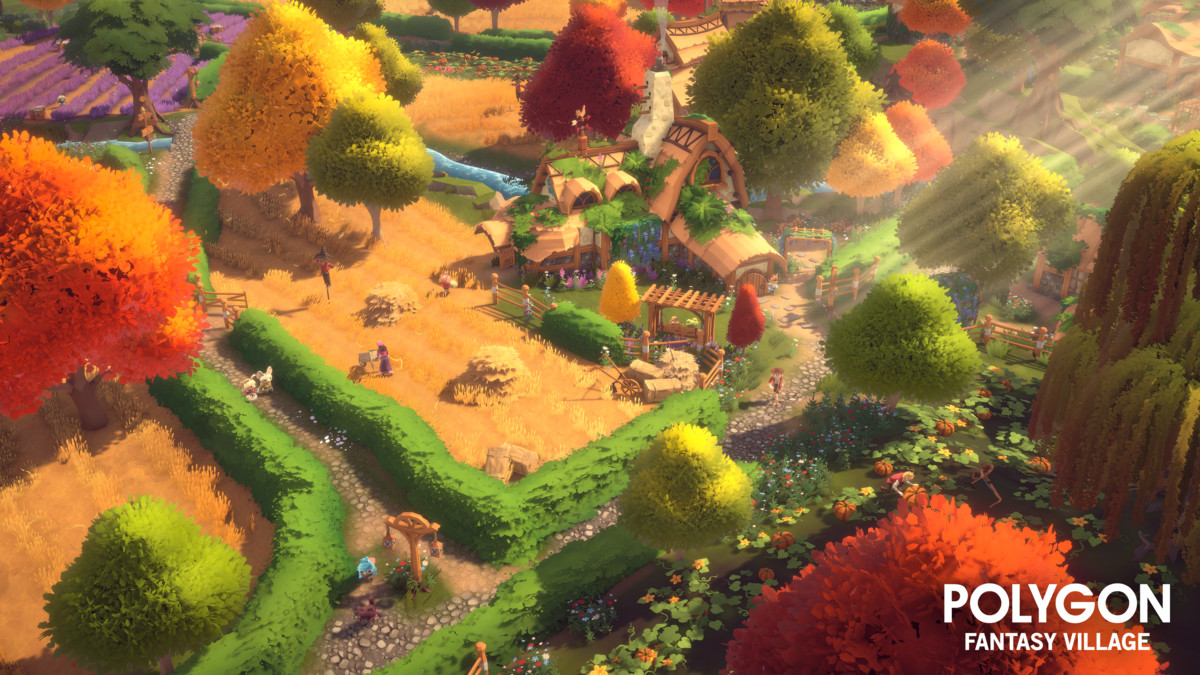 POLYGON - Fantasy Village - Art by Synty, image 6