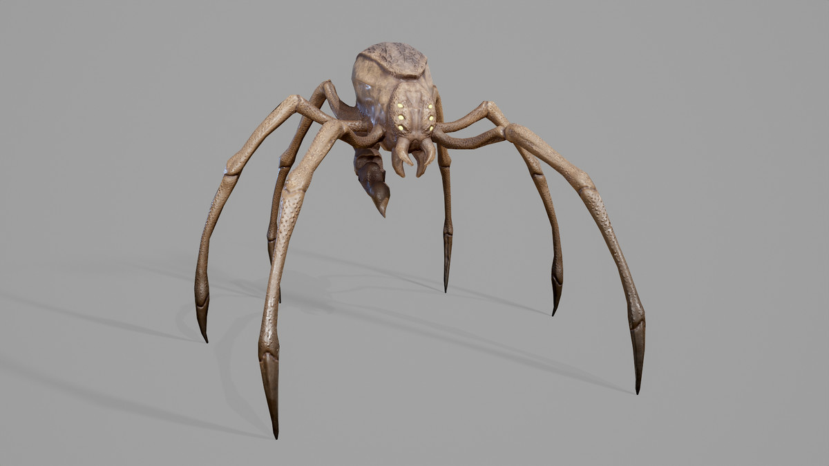 Stylized_Spider_5 7 Skin Variants Pack