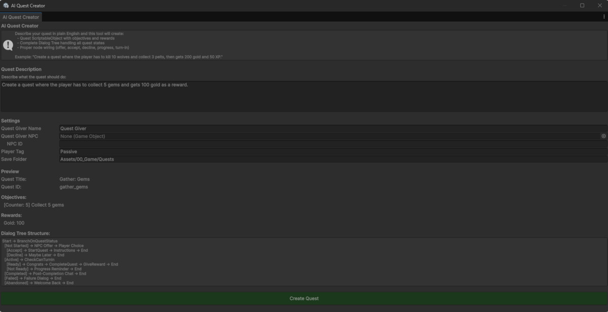 Simple Quest System