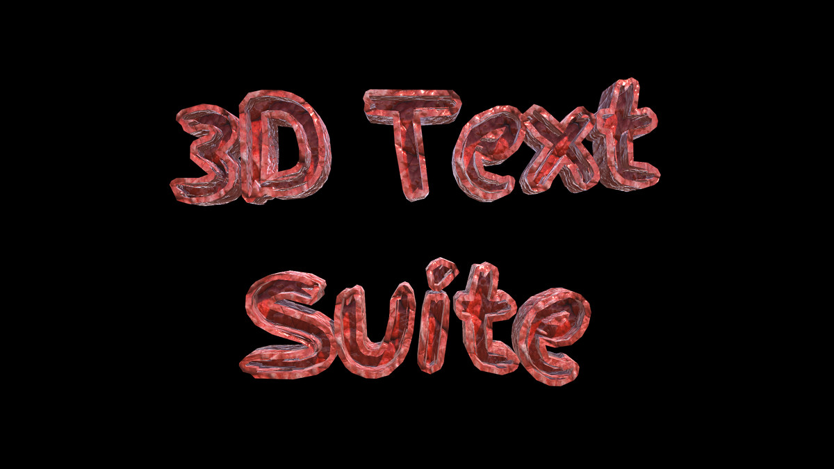 3D Text Suite - 3D Text Animator & Font Creator