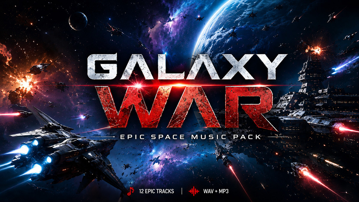 Galaxy War – Epic Space Music Pack