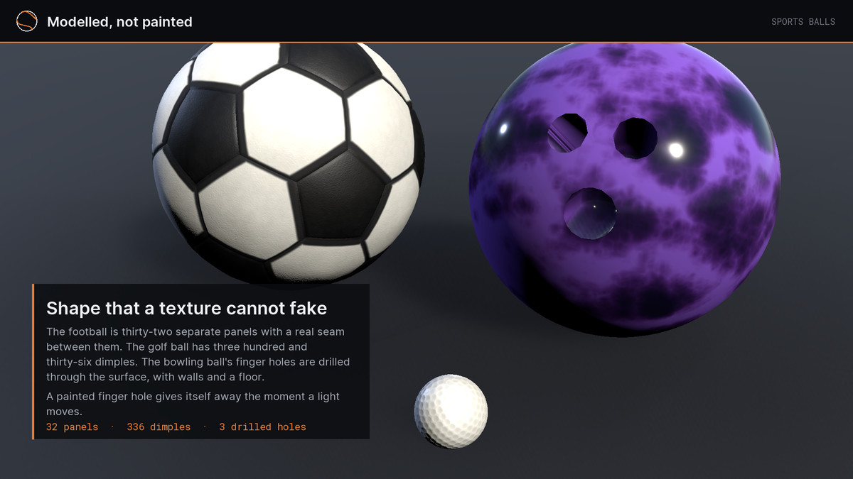 Sports Balls - Physics Ready