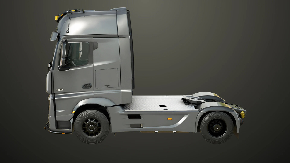 Heavy Truck 6 Chassis Collection URP HDRP Textures