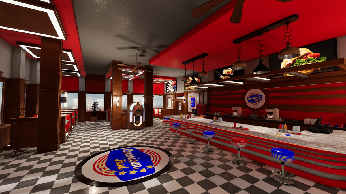 Fast Food - American Diner (URP)