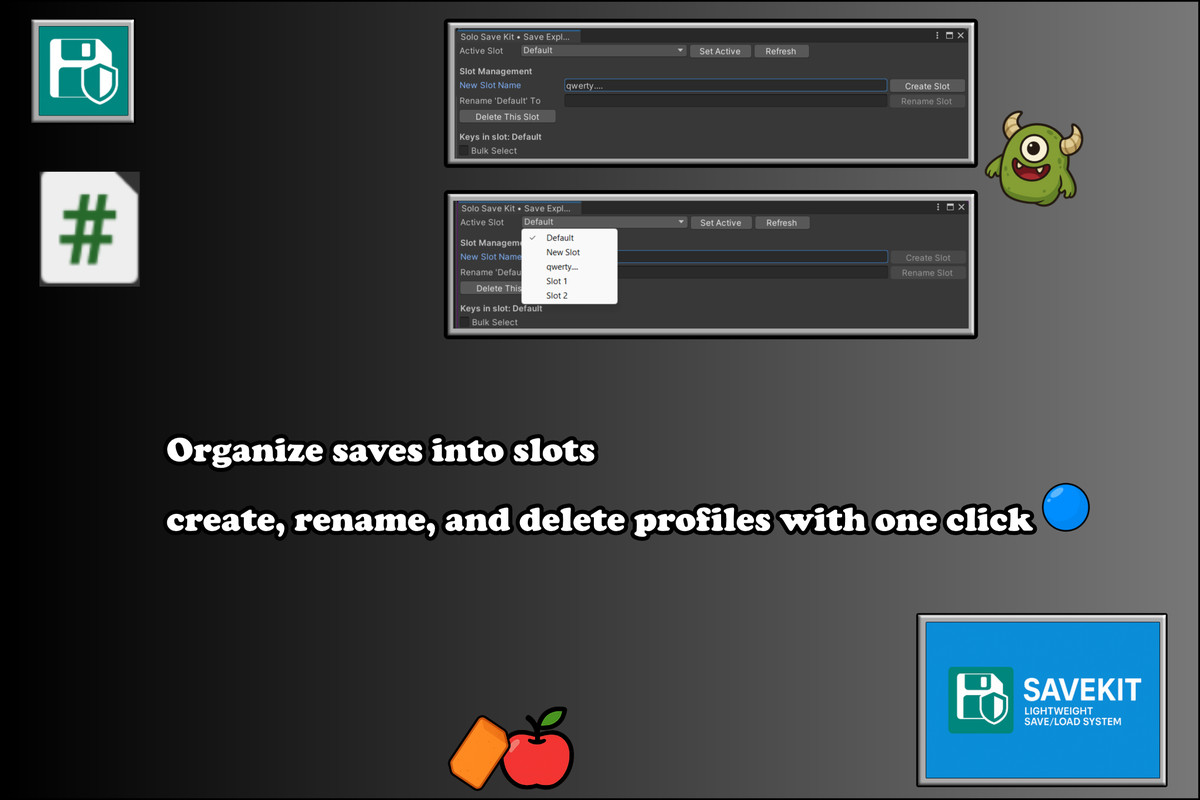 SaveKit – Lightweight Save/Load Solution for Unity