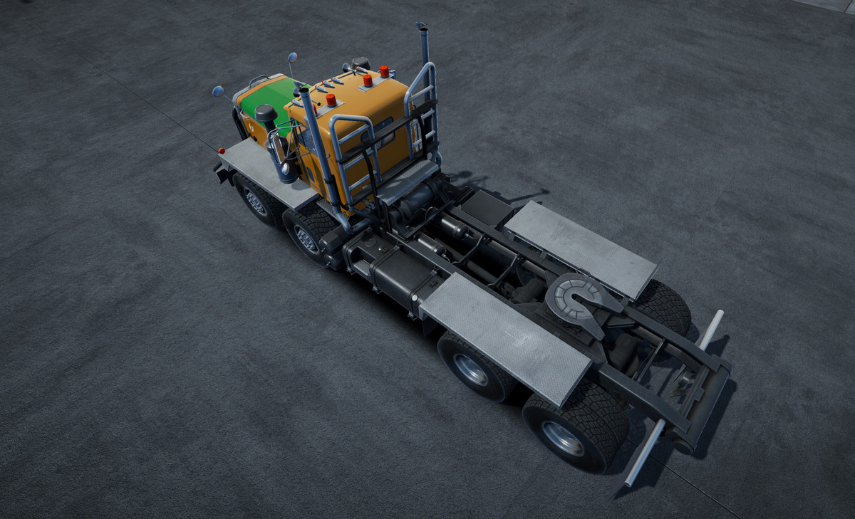 Twinsteer heavy truck
