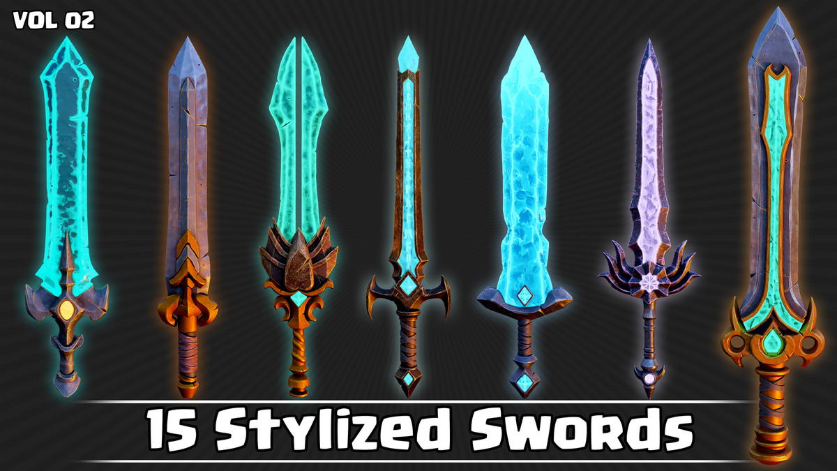 15 Stylized_Swords_VOL02