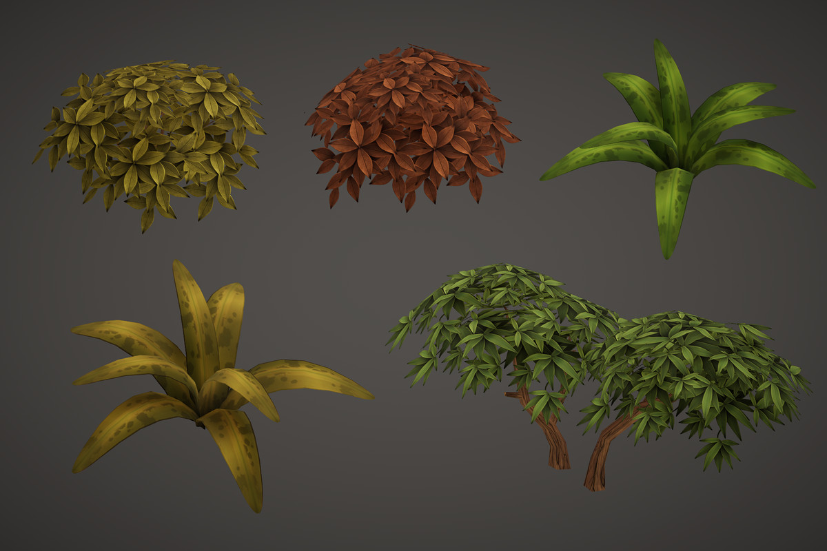Stylized Fantasy Vegetation 9