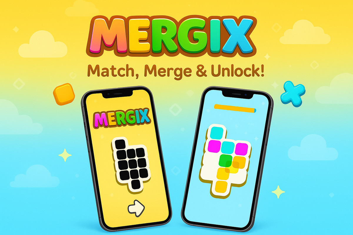 Mergix Puzzle – Merge Blocks Logic Game Template