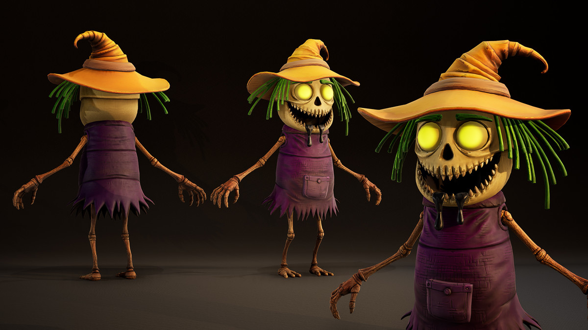 Stylized Scarecrow Character Pack