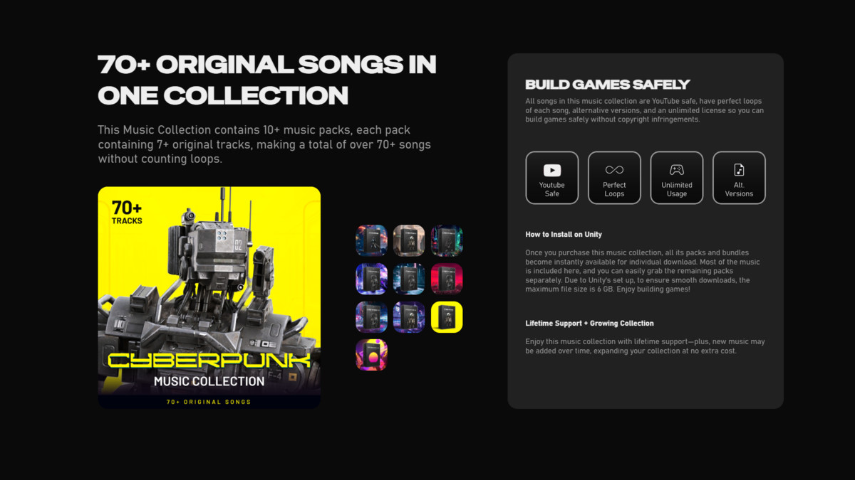 Cyberpunk Music Collection - Aggressive, Electronic, Midtempo, Hybrid, VGM, BGM