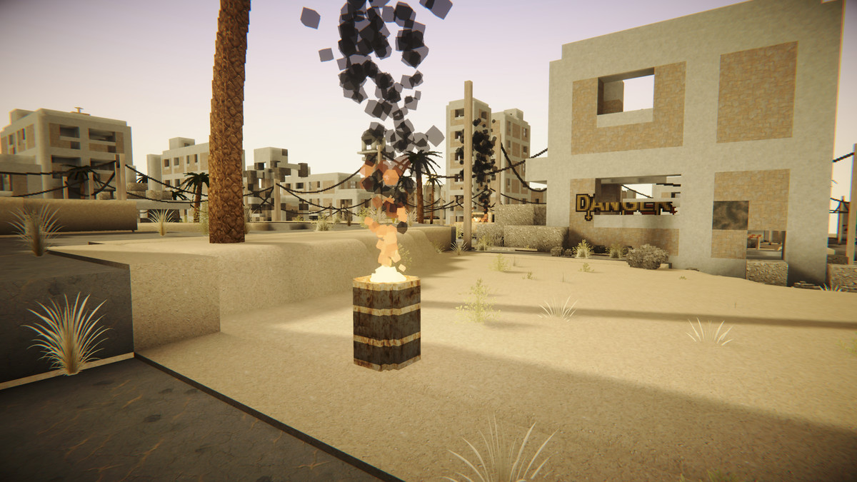 Voxel Combat Zone