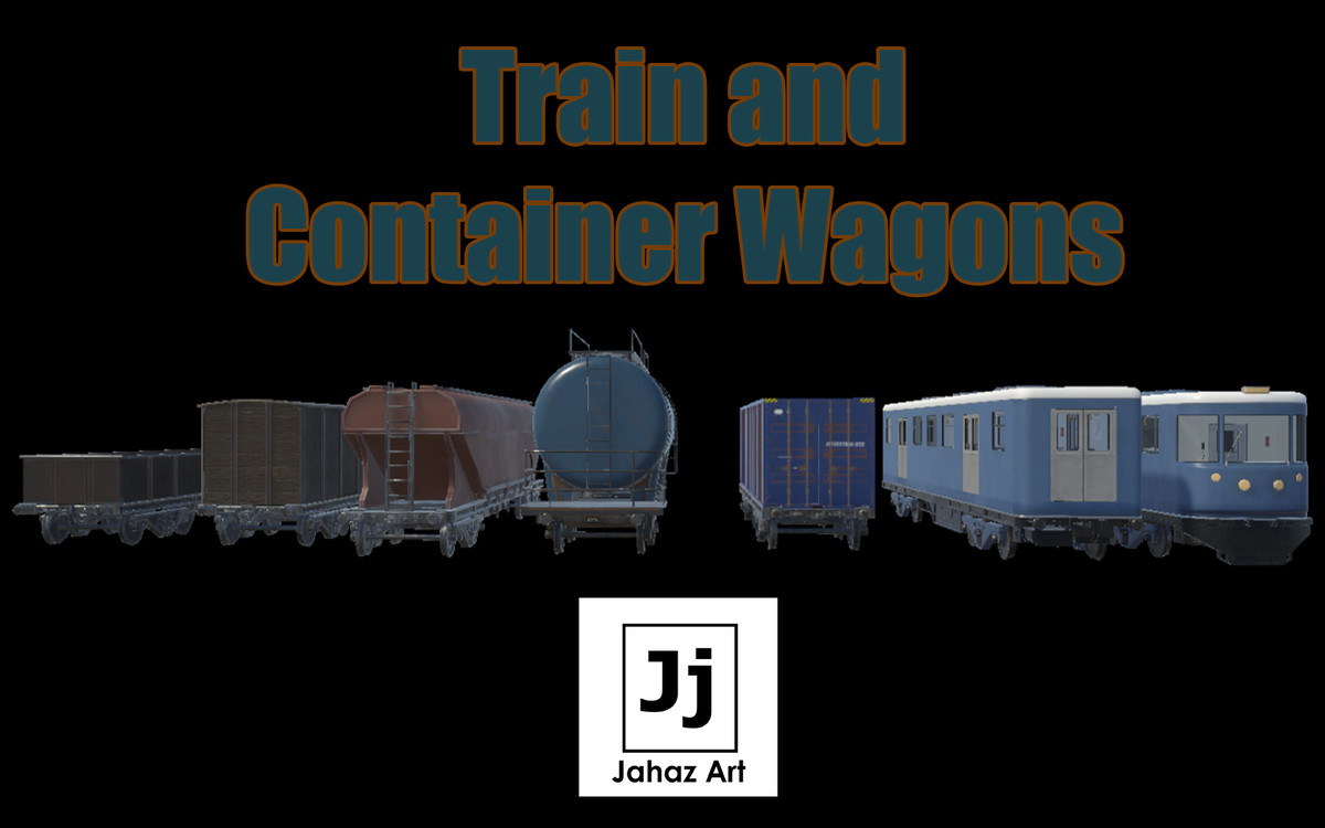 Train And Container Wagons