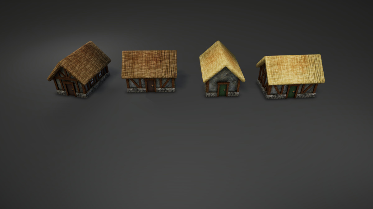 PIDI - Top Down: Medieval Houses Vol 2