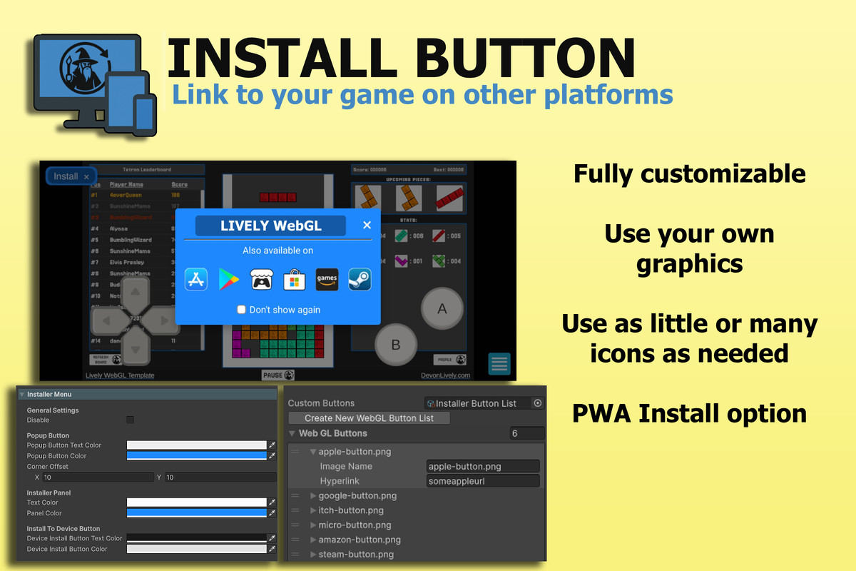 LIVELY WebGL Template