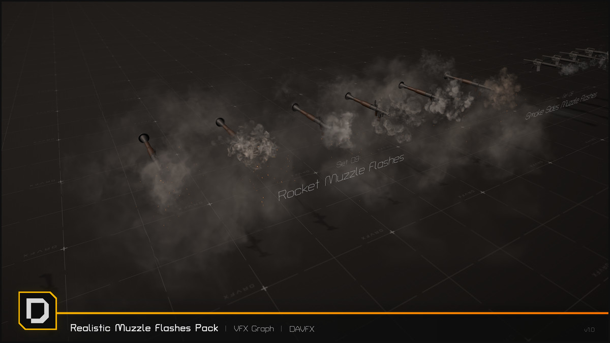 Realistic Muzzle Flashes Pack