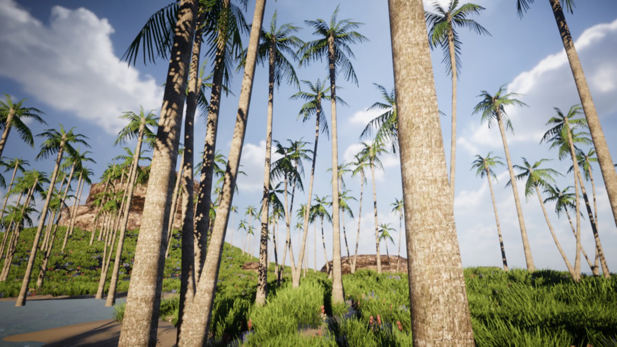 Mobile Palm Tree Bundle (for URP)
