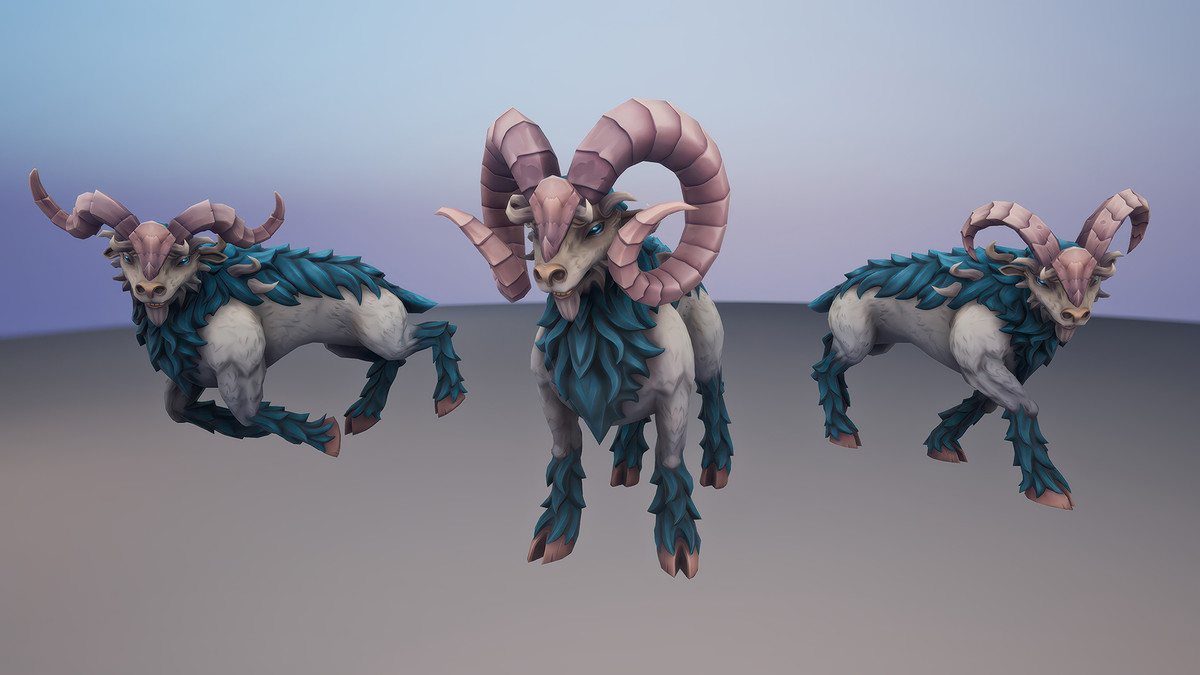 Stylized Modular Ram