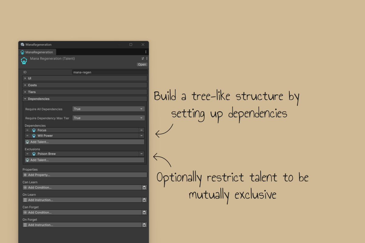Talents | Game Creator 2