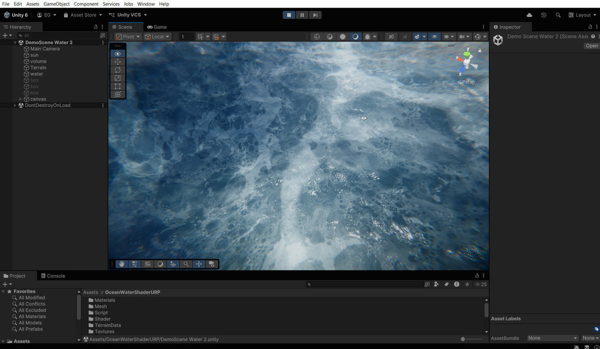 Sea / Water / Ocean shader - 3 (URP)