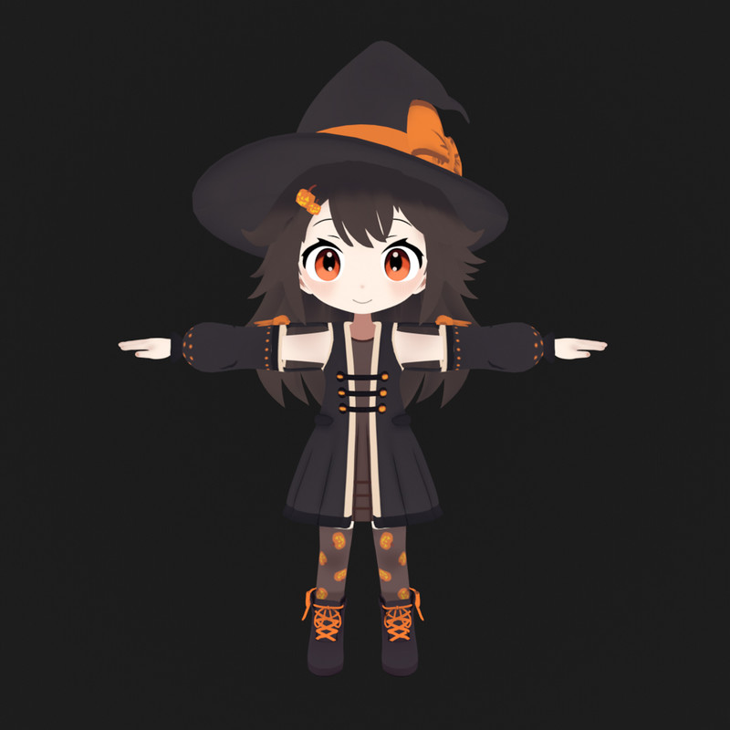 Halloween Anime Girl