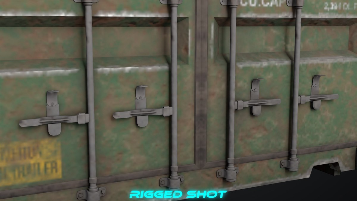 5 Cargo Dusty Container 20ft Single Mat