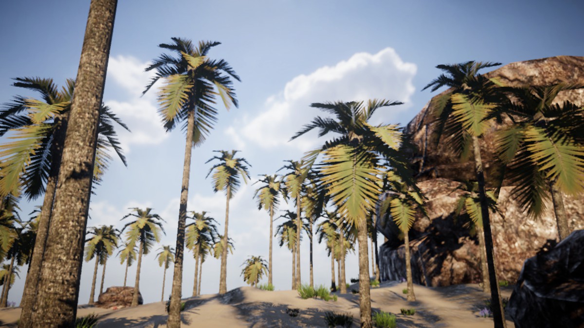 Mobile Palm Tree Bundle (for URP)