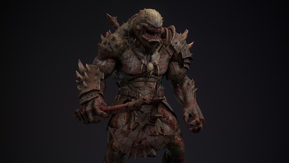 Brutal Warrior Monster