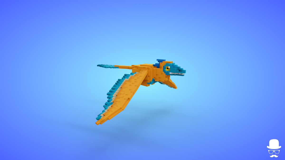 Voxel Prehistoric Animals Pack