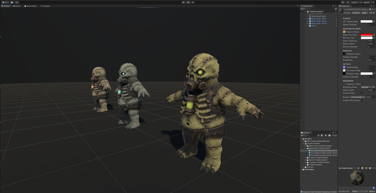 Chibi Necro Zombie